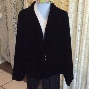 Velvet jacket, new